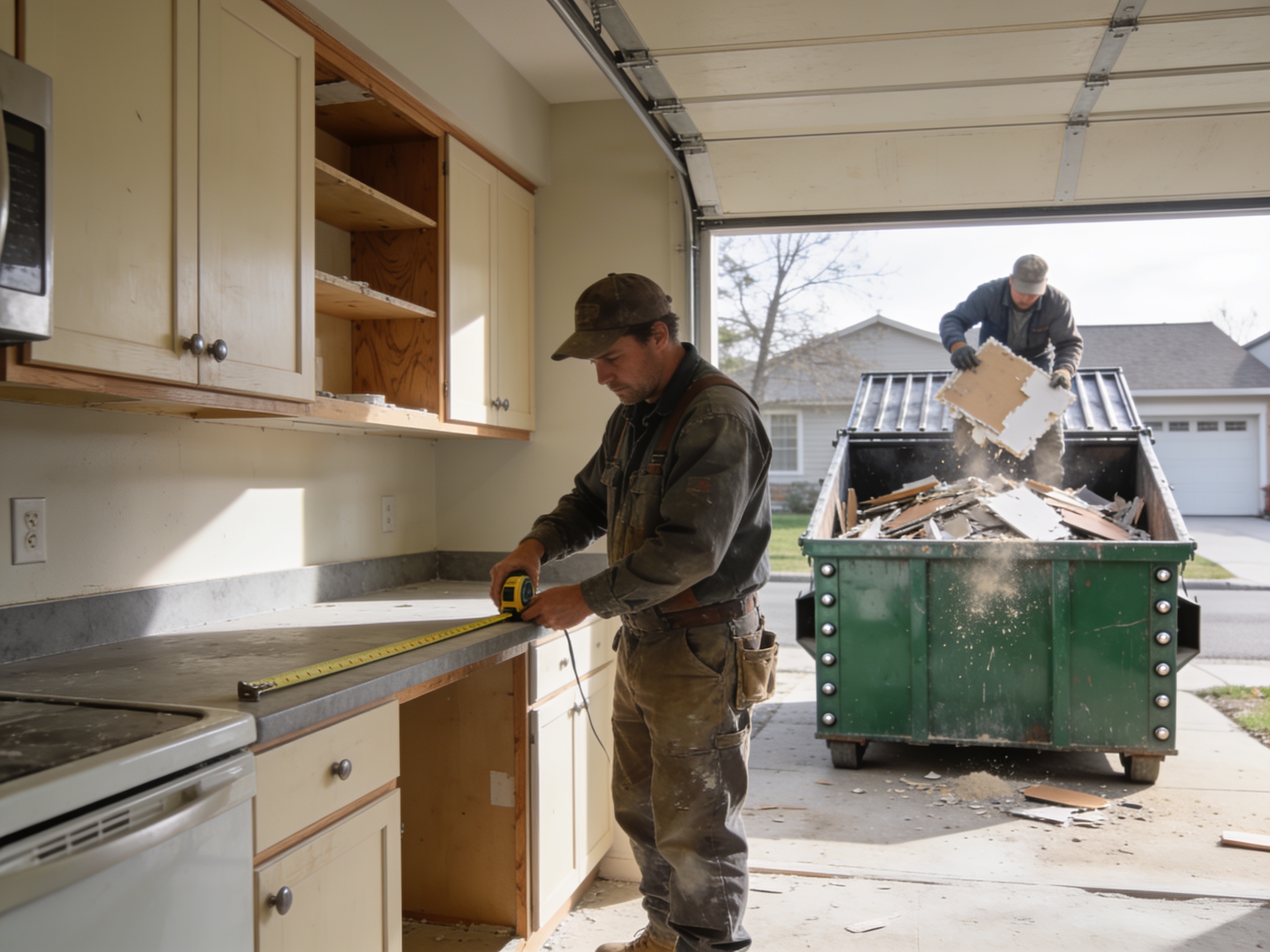 How to Size a Dumpster for a St. Paul Kitchen Remodel