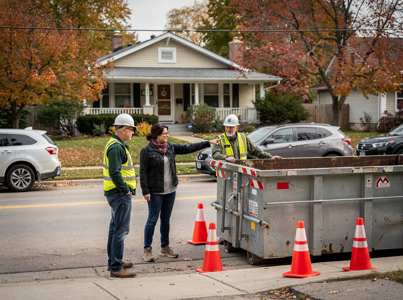 When St. Paul Homeowners Need a Street Permit for Dumpster Placement